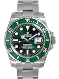 Rolex Submariner Green Dial Steel Mens Watch 116610LV
