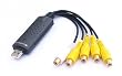 EasyCap 4 Channel USB 2.0 DVR Video Audio CCTV Capture Adapter