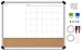Board Dudes Aluminum-Framed Magnetic 3-in-1 Combination Board Value Pack, 17 x 23 Inches (79298UAT-10)