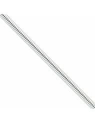 Genuine .925 Sterling Silver 6mm Round Snake Chain 24 Inch Length 49 Grams. 100% Satisfaction Guaranteed.
