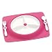 Skip Hop Mate Feeding Plate and Utensils - Raspberry