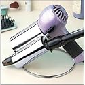 BEAUTY APPLIANCE Stand Hair Dryer Curling Iron BATH NEW