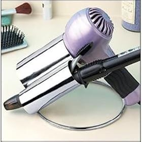 BEAUTY APPLIANCE Stand Hair Dryer Curling Iron BATH NEW