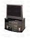 TV Stand in Black Finish by Coaster Furniture