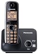 Panasonic KX-TG4111B DECT 6.0 PLUS Expandable Single Handset Cordless Phone