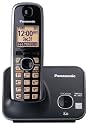 Panasonic KX-TG4111B DECT 6.0 PLUS Expandable Single Handset Cordless Phone