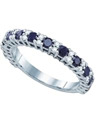 1.09CT BLACK DIAMOND FASHION BAND