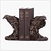 EAGLE HEAD BOOKENDS