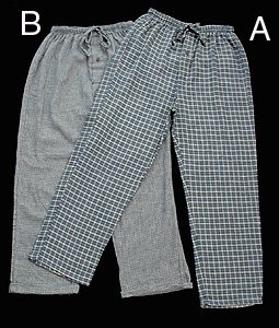 Buy RocketWear Men’s Blue and White Flannel Pajama/Lounge Pants