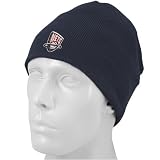 adidas New Jersey Nets Navy Blue Basic Logo Knit Scully Knit Beanie