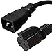 IEC C20 to 6-15/20R Power Cord - 1 Foot, 20A/250V, 12/3 SJT - Iron Box # IBX-7779-01