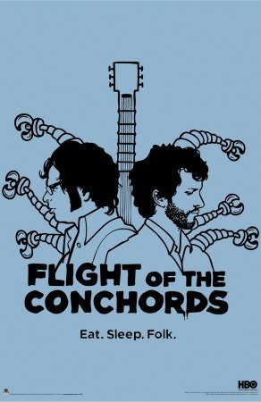 Flight Of The Conchords Poster Print, 24x36 Poster Print, 24x36