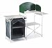 Extra Large Aluminium Kitchen With Cupboard - Green