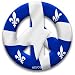Peace Sign Magnet of Quebec by MEYOTO