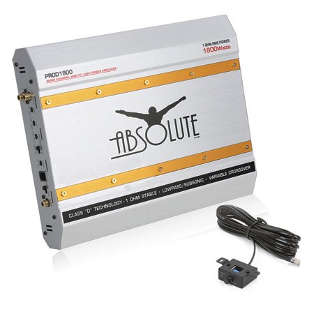 Absolute PRO D1800 1800W Max, Class D PRO Series Amplifier