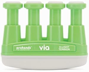 VIA Hand and Finger Exerciser, X-Light Resistance (2-Pounds per Finger)