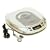Slim line personal CD player with headphones
