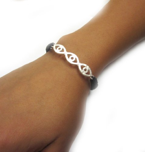 Image #3 of Black Cord Bracelet