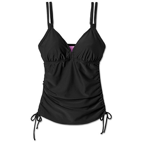 Athleta Shirred Bra Cup Swim Tankini