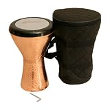 Copper Doumbek, Mini, Hand Hammered