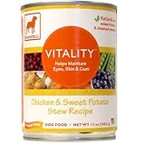Dogswell Vitality for Dogs, Chicken & Sweet Potato Stew Recipe, 13-Ounce Cans (Pack of 12)