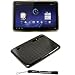 Fitted Smoke Flexible TPU Argyle Skin Cover Case Protector for Motorola XOOM Device