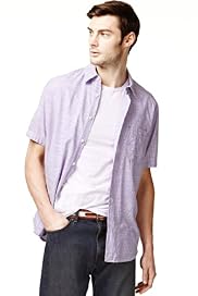 XXXL Pure Cotton Bengal Striped Shirt