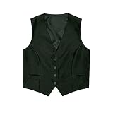 Chef Works Black Women's Server Vest, Size XL