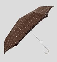 125 Years Spot Print Frill Umbrella