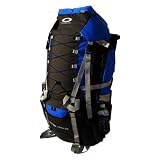 Kemyer 7100 Cubic Inches Deluxe Hiking Backpack – Blue
