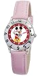 Disney Kids' D815S401 Mickey Mouse Time Teacher Pink Strap Watch