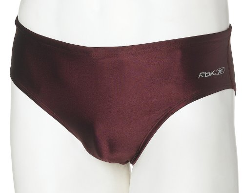 Reebok Men's Performance Team Solids Brief Swimsuit