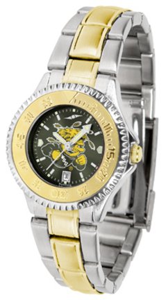 Wichita State Shockers Competitor AnoChrome Ladies Watch with Two-Tone Band Wichita State Shockers Competitor AnoChrome Ladies Watch with Two-Tone Band