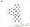 Stars - White (Black Stars Bottome Ruffle)