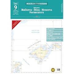 Sportbootkarten Satz 09: Balearen (2010/2011): Mallorca - Ibiza - Menorca - Formentera