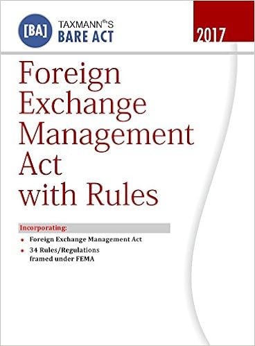 Foreign Exchange Management Act with Rules- Bare Act