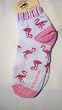 Flamingo A/O Ankle Socks Medium For Bare Feet Adult Socks