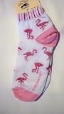 Flamingo A/O Ankle Socks Medium For Bare Feet Adult Socks