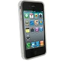 iPhone 4S/ 4 Novoskins UK Clear Silicone TPU Bumper Case
