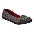 Women's Mossimo Supply Co. Ondria Flats - Gray Flannel