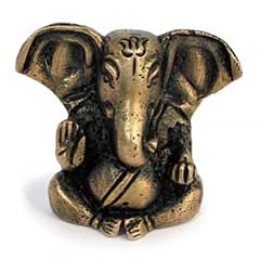 Mini Ganesha - Messingstatue 4,5 cm