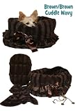 Snuggle Bug Dog Carrier Bed - Brown Bear