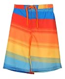Carter's Watch the Wear Mod Stripe Swim Trunks (Sizes 8 - 20)