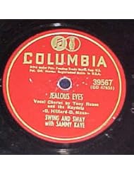 Music: Sin & Jealous Eyes by Swing and Sway with Sammy Kaye 78 Record - Columbia