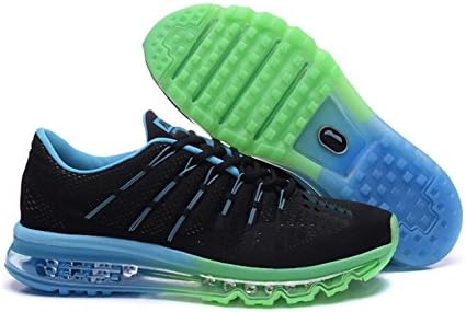 Women's Airi Maxi 2016 Black/Jade apple/Green Running Shoe 8.5 D(M) US