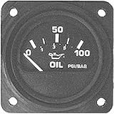エンジン計器 MICRO-1000 OIL PRESSURE ELECTRIC （オイルプレッシャーゲージ）2"