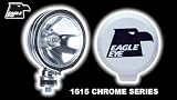 6 100W OFF ROAD SPOT LIGHT CHROME HOUSING CLEAR LENSE