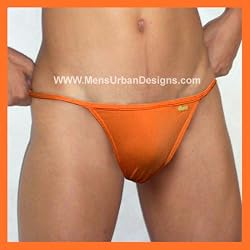 Groovin' String Bikini Brief - Orange