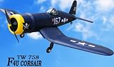 Jumbo 55 EPO Foam Cosair F4U R/C Airplane Brushless, Li-po Battery 2.4G Radio System Ready-To-Fly
