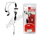 New Black Stereo Headset Hands-free Earphone With Build-in Microphone For Apple Iphone, Motorola Rokr Z6m, Sidekick Lx